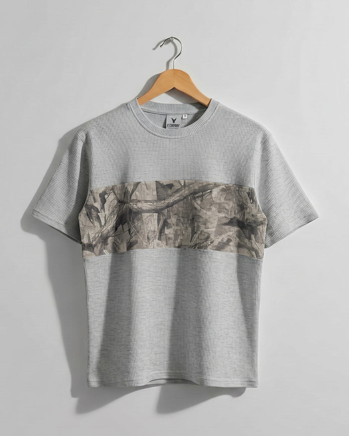 Premium Urban Camo Panel Waffle T-Shirt