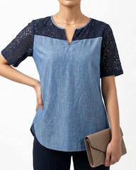 Imported Half sleeve top cotton half sleeve top No-2576 Velnoor Store