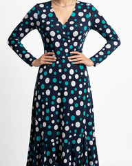 Imported Western mini dress chiffon mini dress No-2638 Velnoor Store