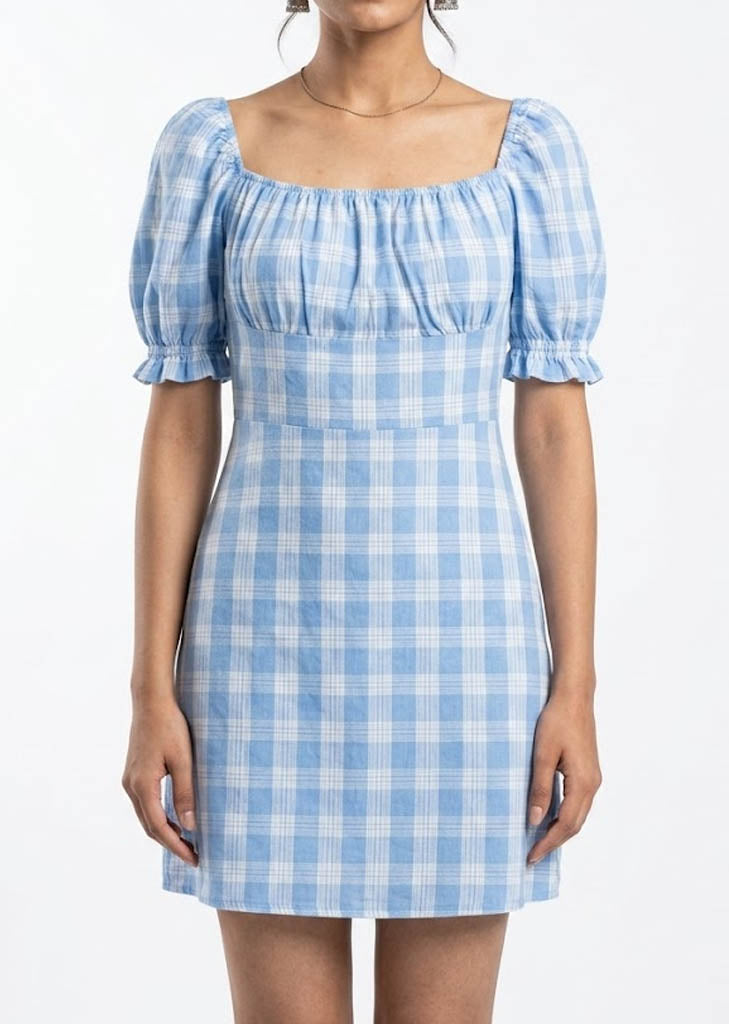 Imported Western mini dress silk jersey mini dress No-1278 Velnoor Store