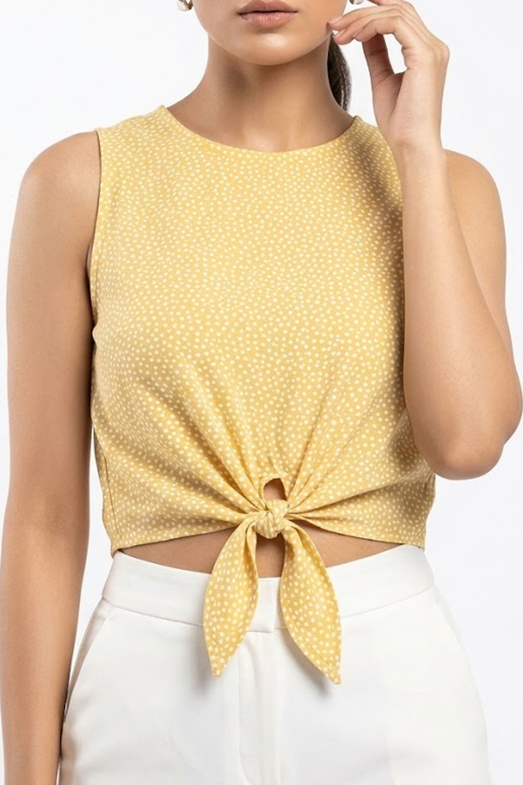 Imported crop top chiffon crop top No-1137 Velnoor Store