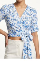Imported crop top chiffon crop top No-1084 Velnoor Store
