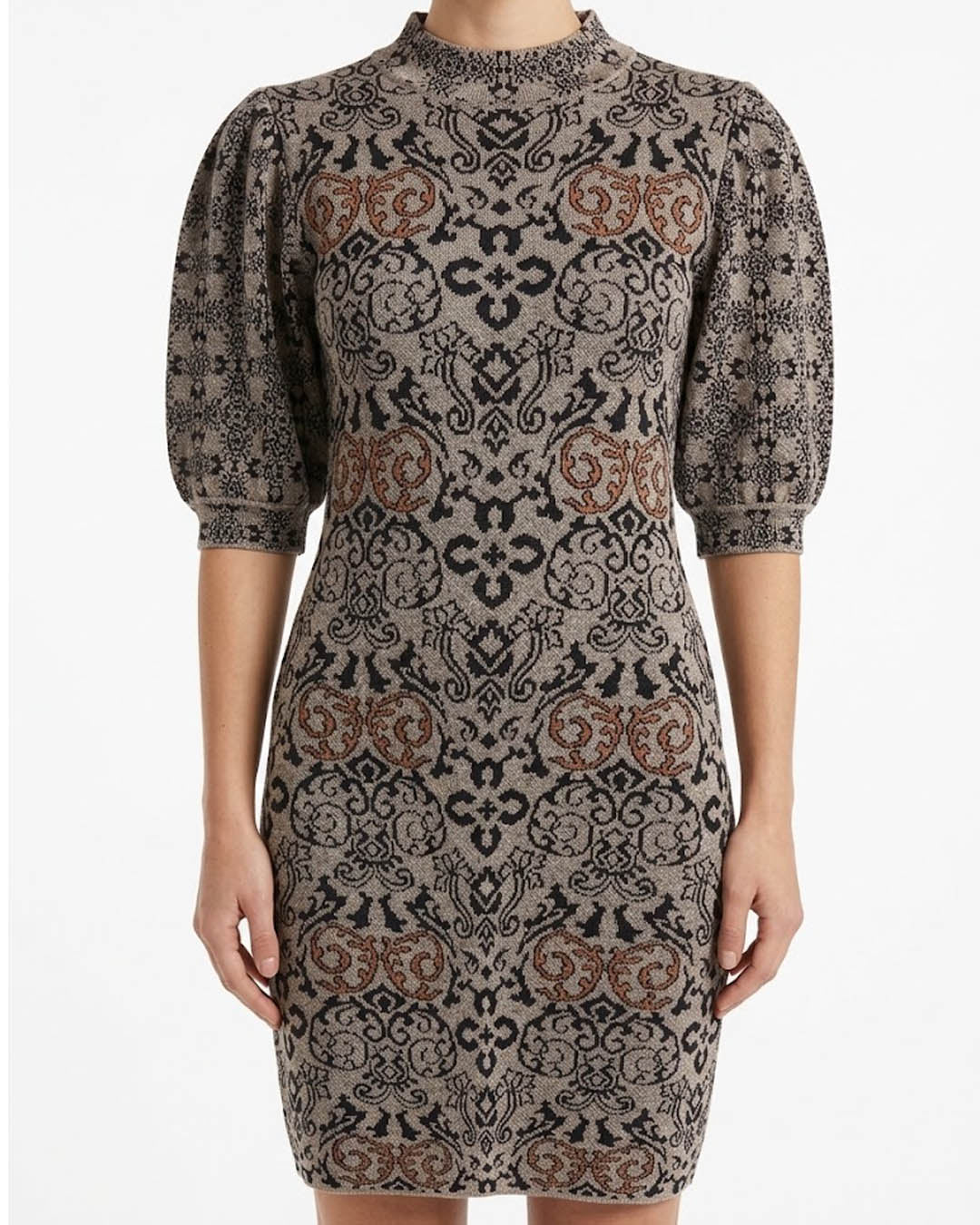 Imported Bodycon winter bodycon No-6938 Velnoor Store