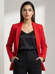 1810 Women's Wool Texture Winter Coat | Premium Wear Pakistan - Velnoor