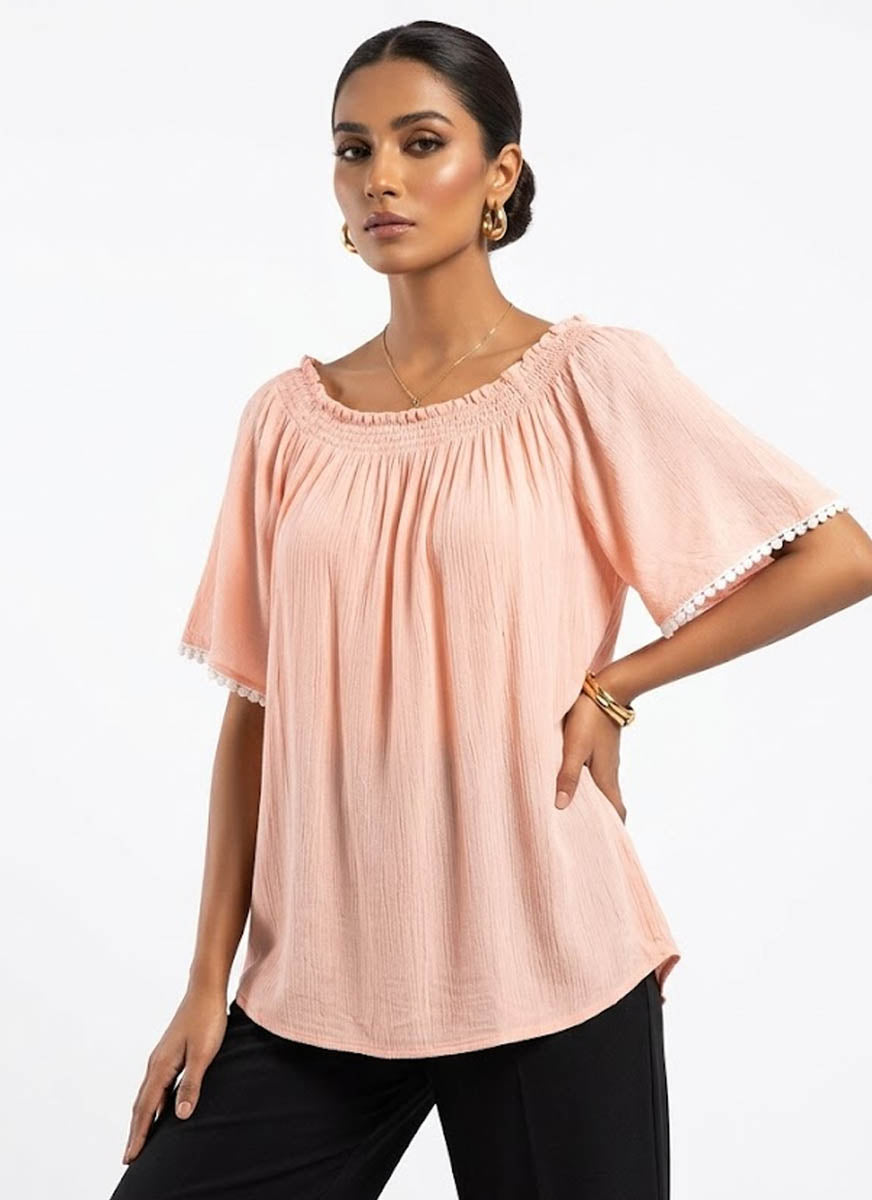 Imported women half sleeve top royan half sleeve top No-642 Velnoor Store