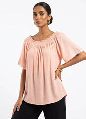 Imported women half sleeve top royan half sleeve top No-642 Velnoor Store