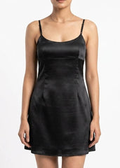 Imported Western mini dress silk jersey mini dress No-1351 Velnoor Store