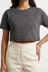 Imported crop top jersey crop top No-1065 Velnoor Store