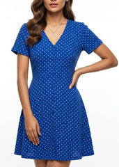 Imported Western mini dress chiffon mini dress No-1341 Velnoor Store