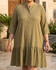 Imported Western mini dress chiffon mini dress No-3345 Velnoor Store
