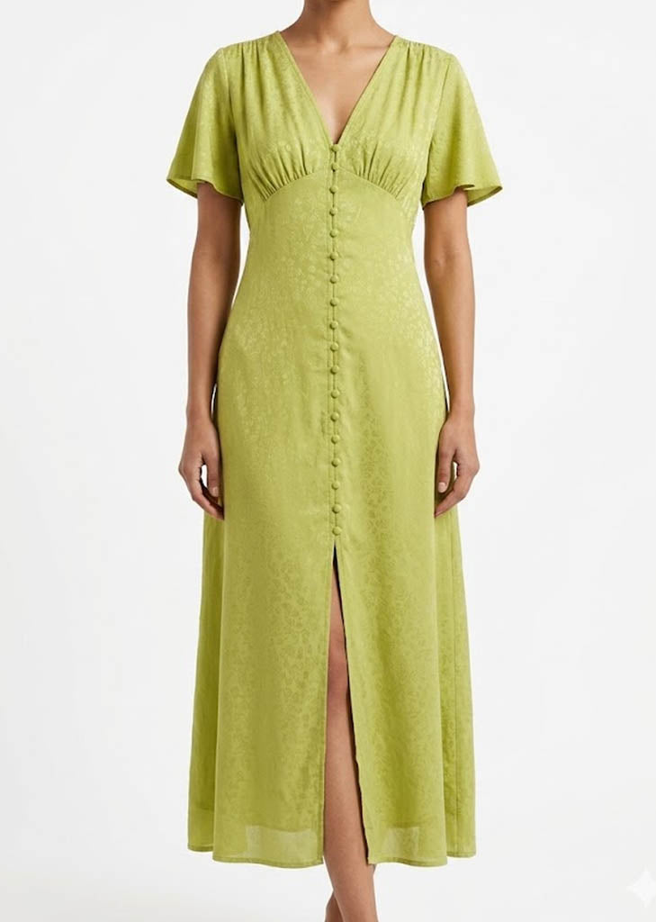 Imported Maxi silk jersey maxi No-1211 Velnoor Store