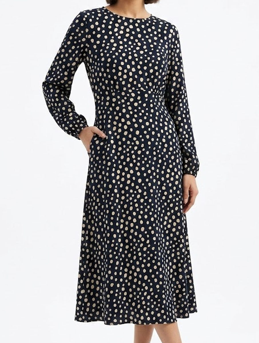 Imported Western Long dress jersey long dress No-2635 Velnoor Store
