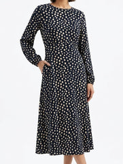 Imported Western Long dress jersey long dress No-2635 Velnoor Store