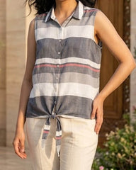 Imported Sleeveless chiffon sleeveless No-1693 Velnoor Store