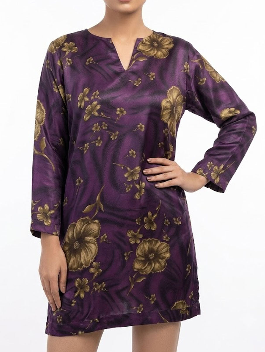 Western mini dress silk mini dress No-2470 Velnoor Store