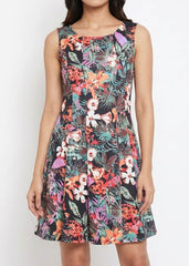 Imported Western mini dress jersey mini dress No-1253 Velnoor Store