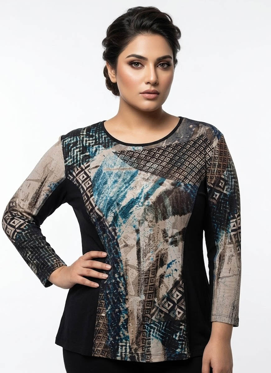 Imported women full sleeves tops chiffon full sleeves tops No-697 Velnoor Store