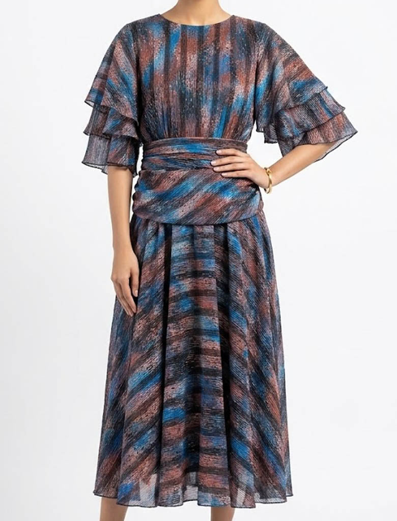 Imported Maxi chiffon maxi No-1581 Velnoor Store