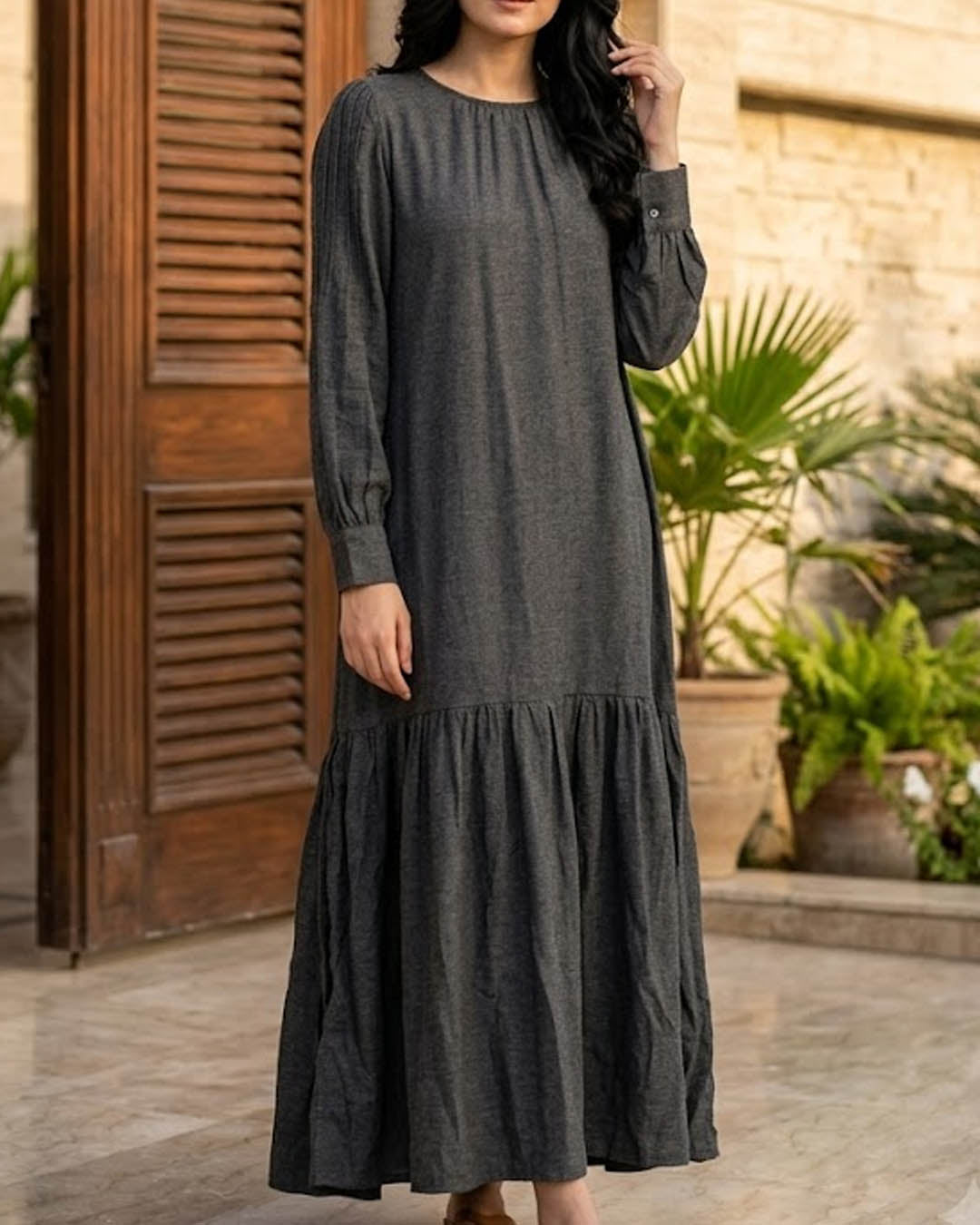 Imported Maxi jersey maxi No-3313 Velnoor Store