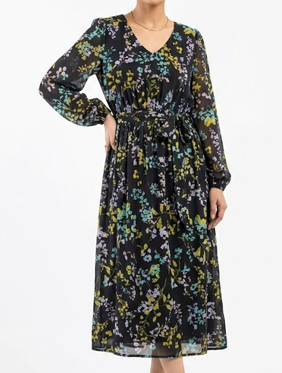 Imported Maxi chiffon maxi No-2522 Velnoor Store