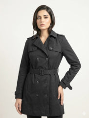 1734 Women's Long Coat | Premium Winter Outerwear Pakistan - velnoor