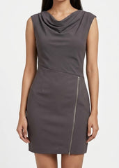Imported Western mini dress silk jersey mini dress No-1258 Velnoor Store