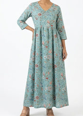 Imported maxi silk jersey maxi No-1143 Velnoor Store