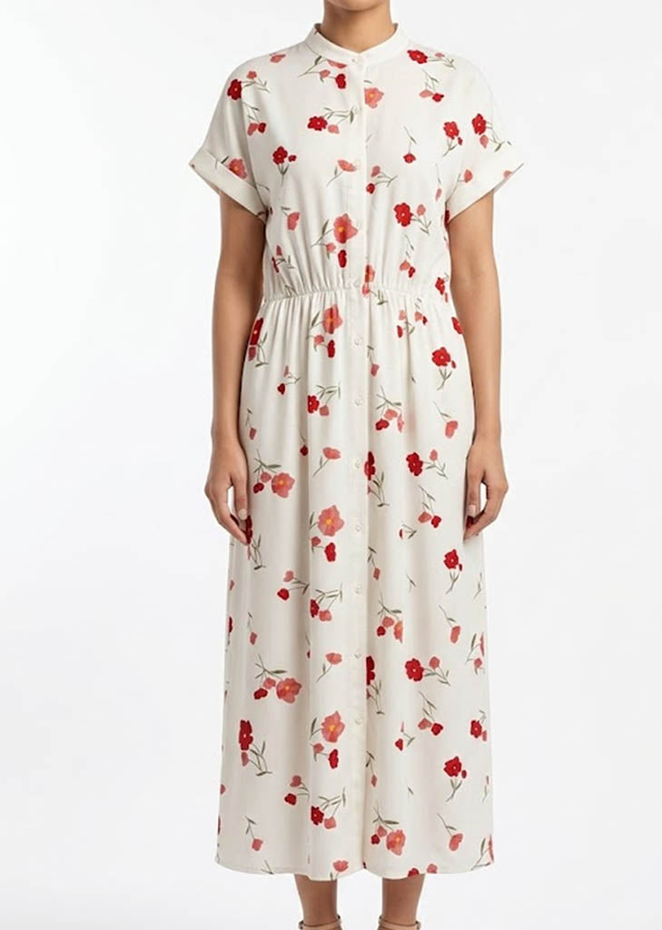 Imported Maxi silk jersey maxi No-1224 Velnoor Store