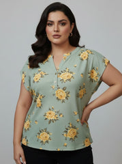 splash half sleeve-top 141 - Premium Quality. Fashionable Comfortable Versatile.