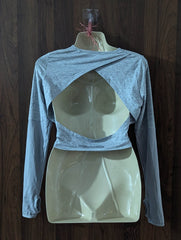 Imported Crop top jersey crop top No-4490 Velnoor Store