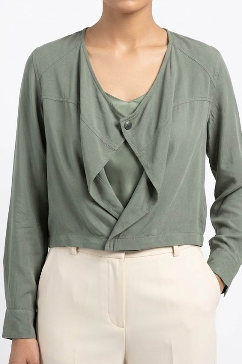 Imported Full sleeve top chiffon full sleeve top No-1578 Velnoor Store