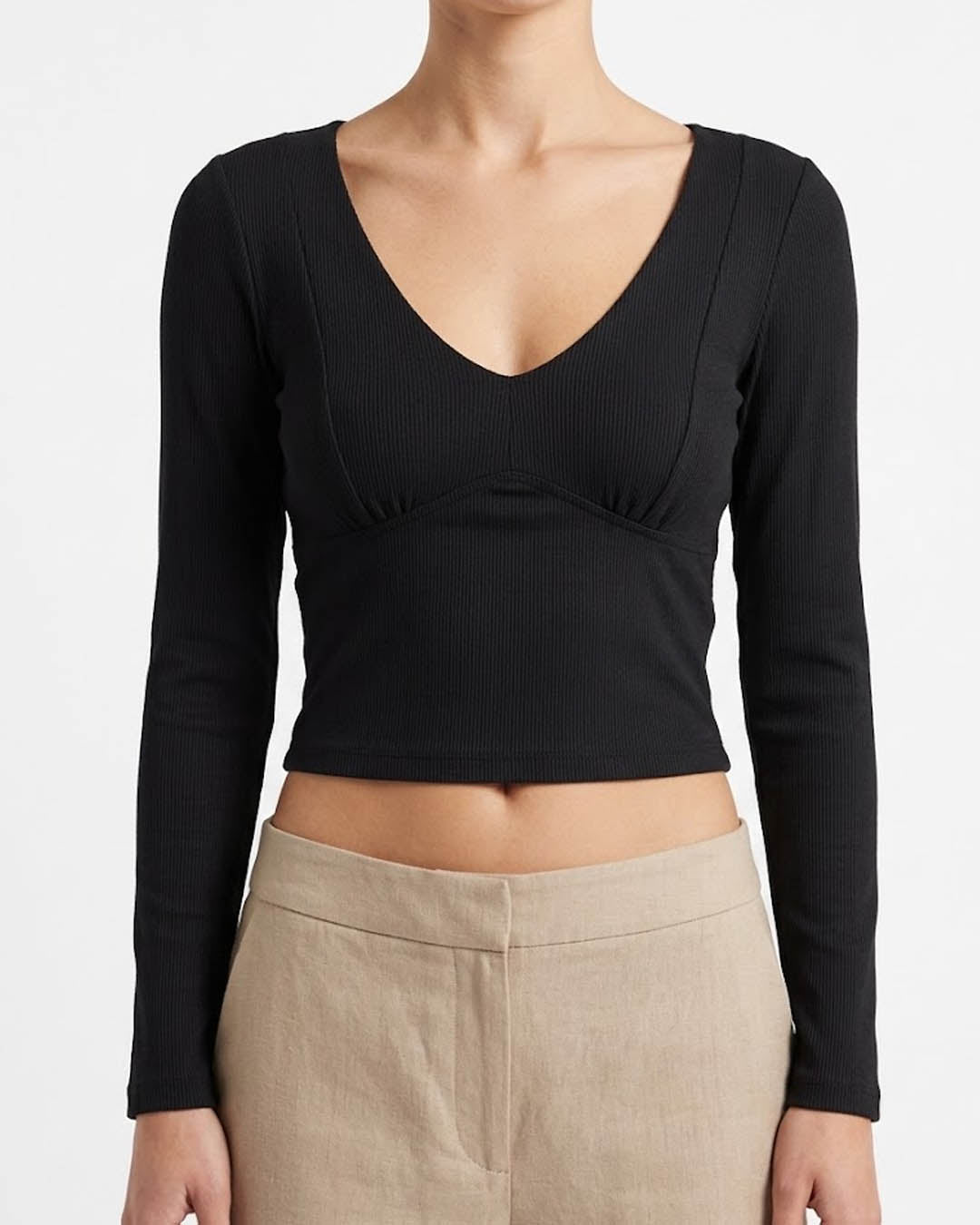 Imported Crop top jersey crop top No-4482 Velnoor Store