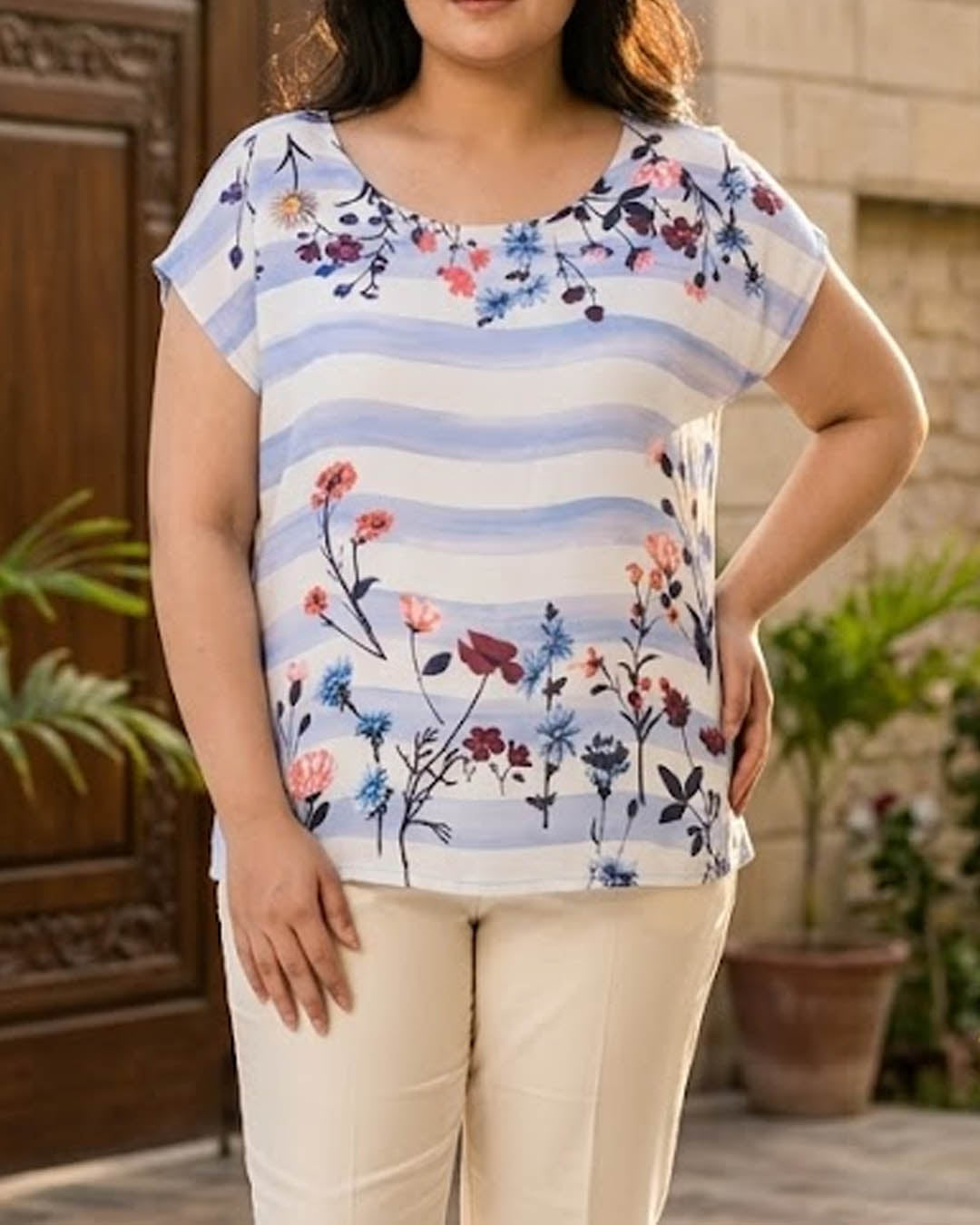 Imported Sleeveless chiffon sleeveless No-1761 Velnoor Store