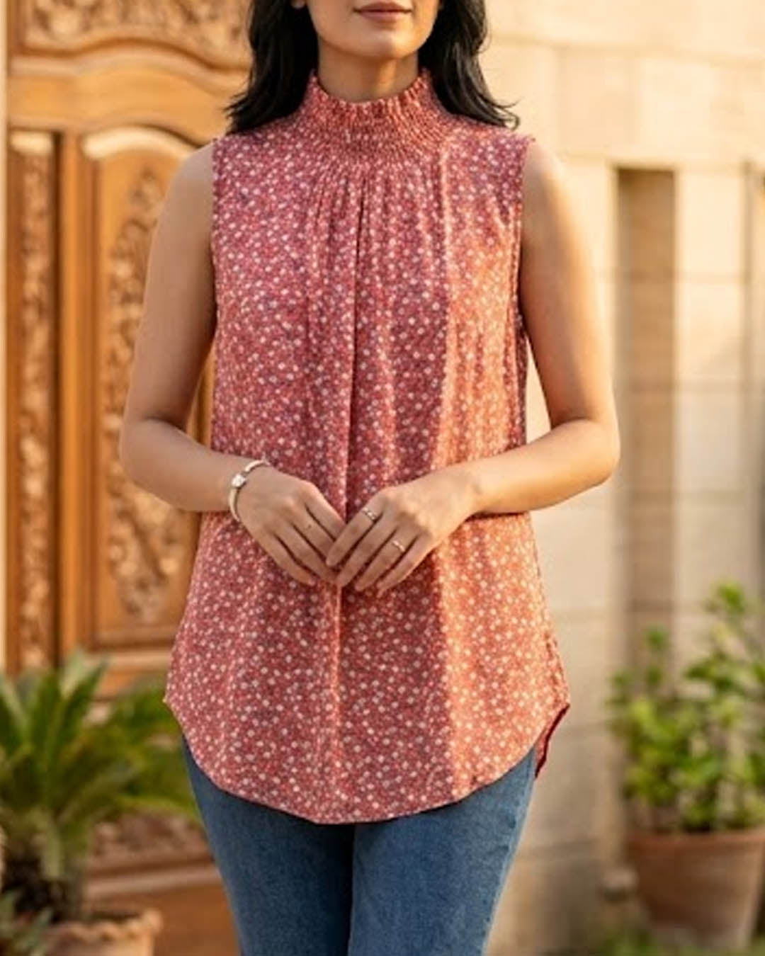 Imported Sleeveless cotton sleeveless No-1738 Velnoor Store