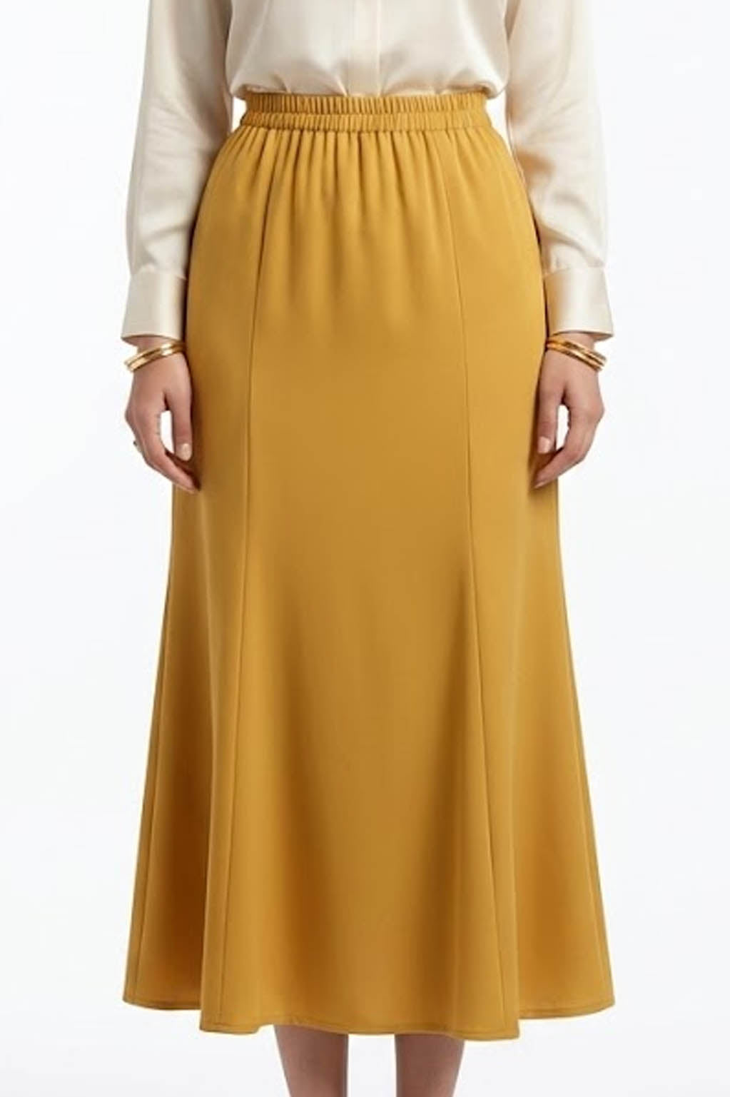 Imported skirt silk skirt No-1026 Velnoor Store