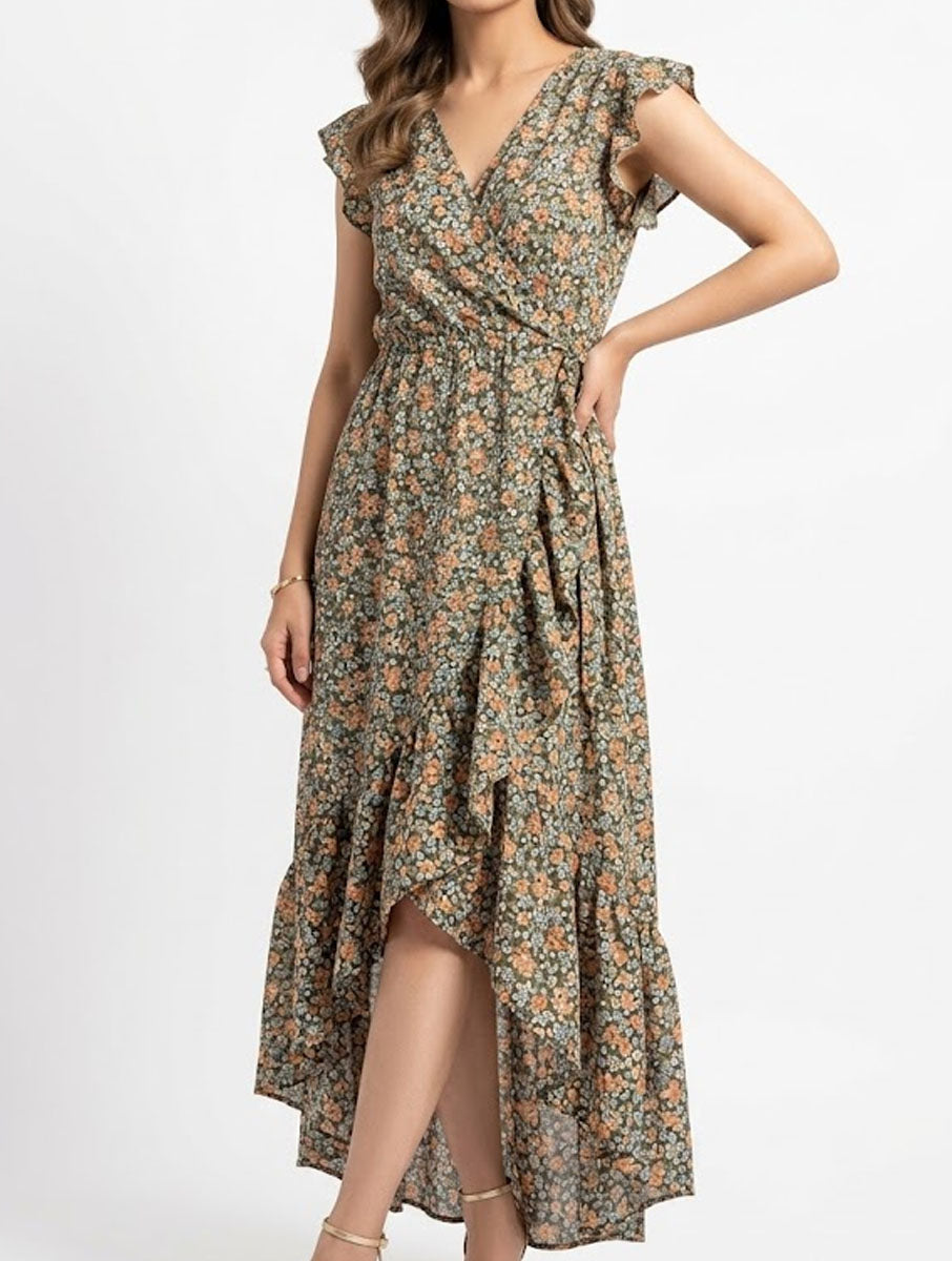 Imported Maxi silk maxi No-2513 Velnoor Store
