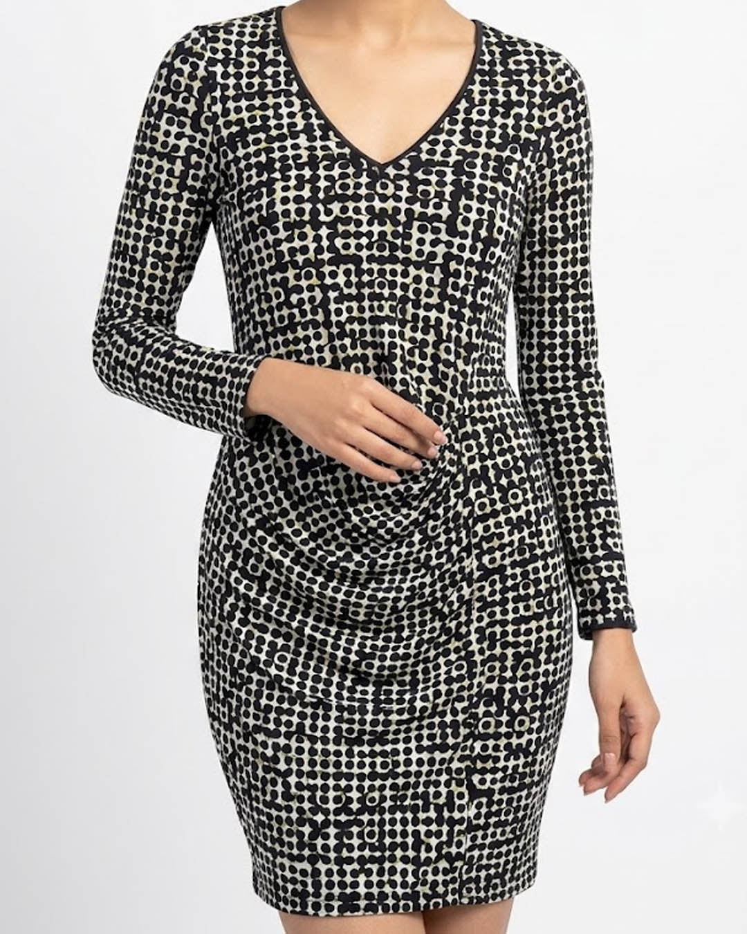 Imported Western Mini dress jersey mini dress No-2645 Velnoor Store