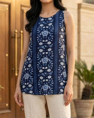 Imported Sleeveless linen sleeveless No-1762 Velnoor Store