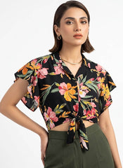 Imported women crop top linen crop top No-176 Velnoor Store
