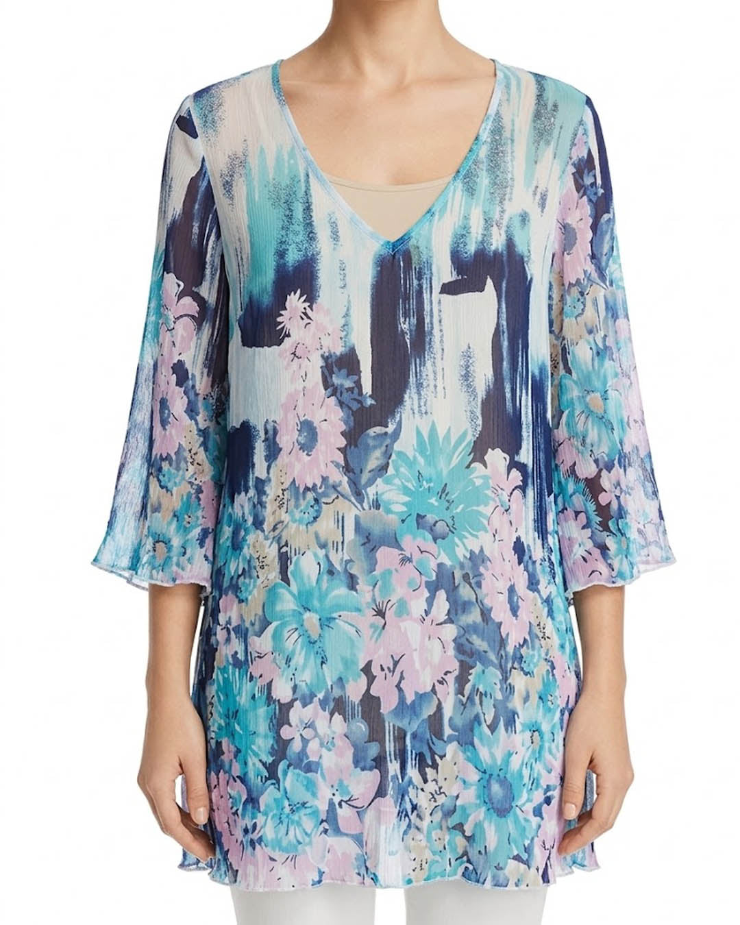 Imported Full sleeve top chiffon full sleeve top No-7541 Velnoor Store