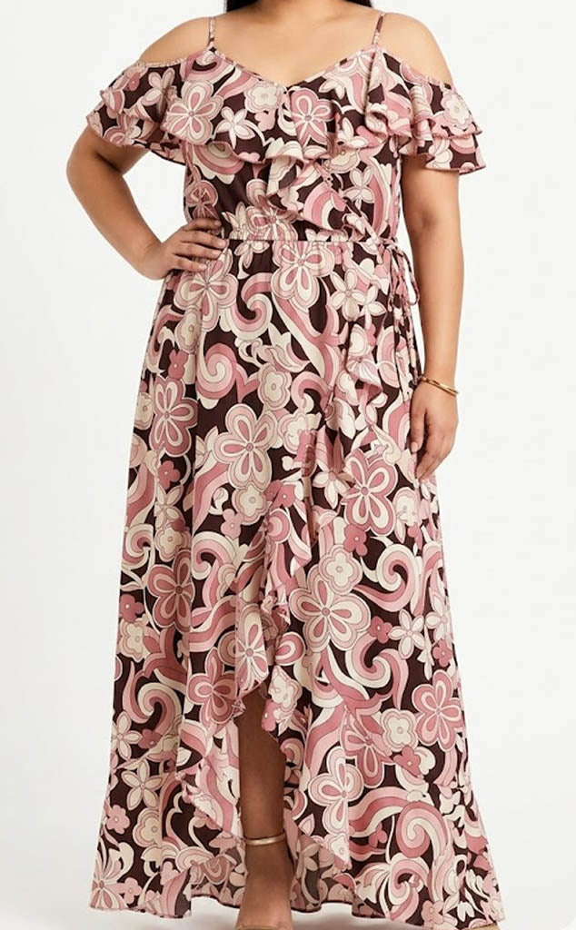 Imported Maxi silk jersey maxi No-1440 Velnoor Store