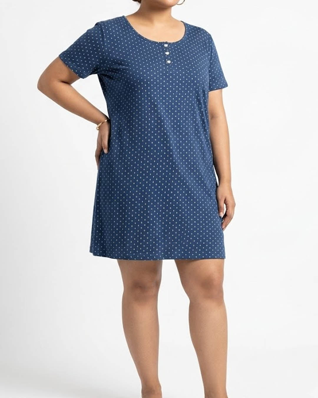 Imported Nighty cotton jersey nighty No-2701 Velnoor Store