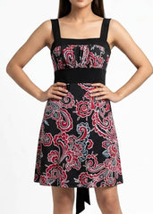 Imported Western mini dress jersey mini dress No-1281 Velnoor Store