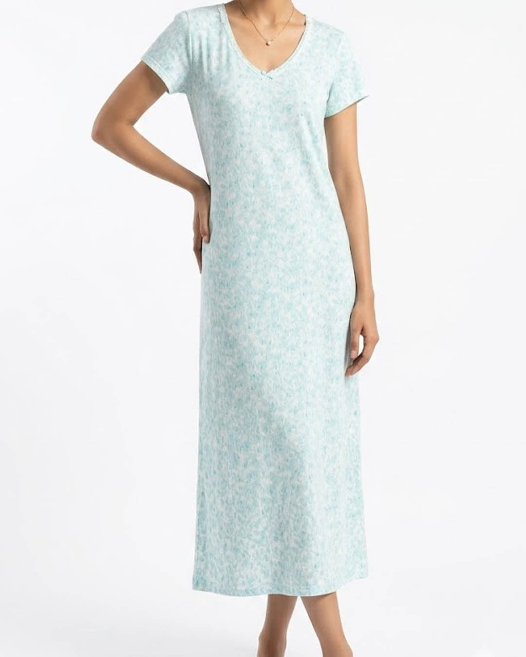 Imported Nighty cotton jersey nighty No-2757 Velnoor Store