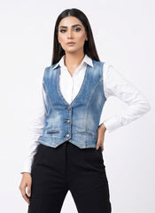 405  Girls Denim Jacket Pakistan – Trendy & Stylish | Velnoor