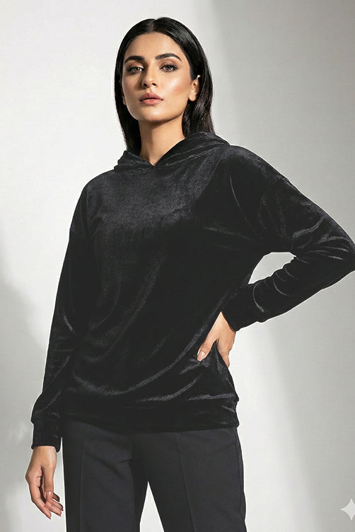 1569  Women’s Velvet Jacket – Imported Branded Winter Outfit