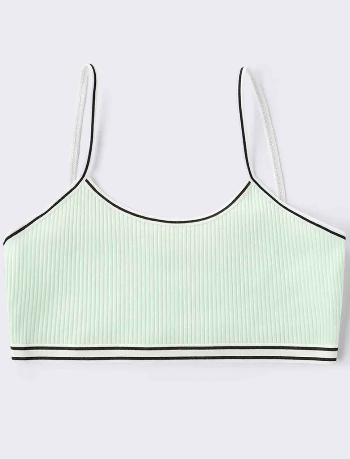 Premium Girls Seamless Sports Training Crop Top Free Size Bra for Girls