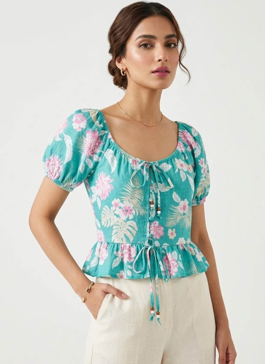 Imported women crop top Silk crop top No-186seo Velnoor Store