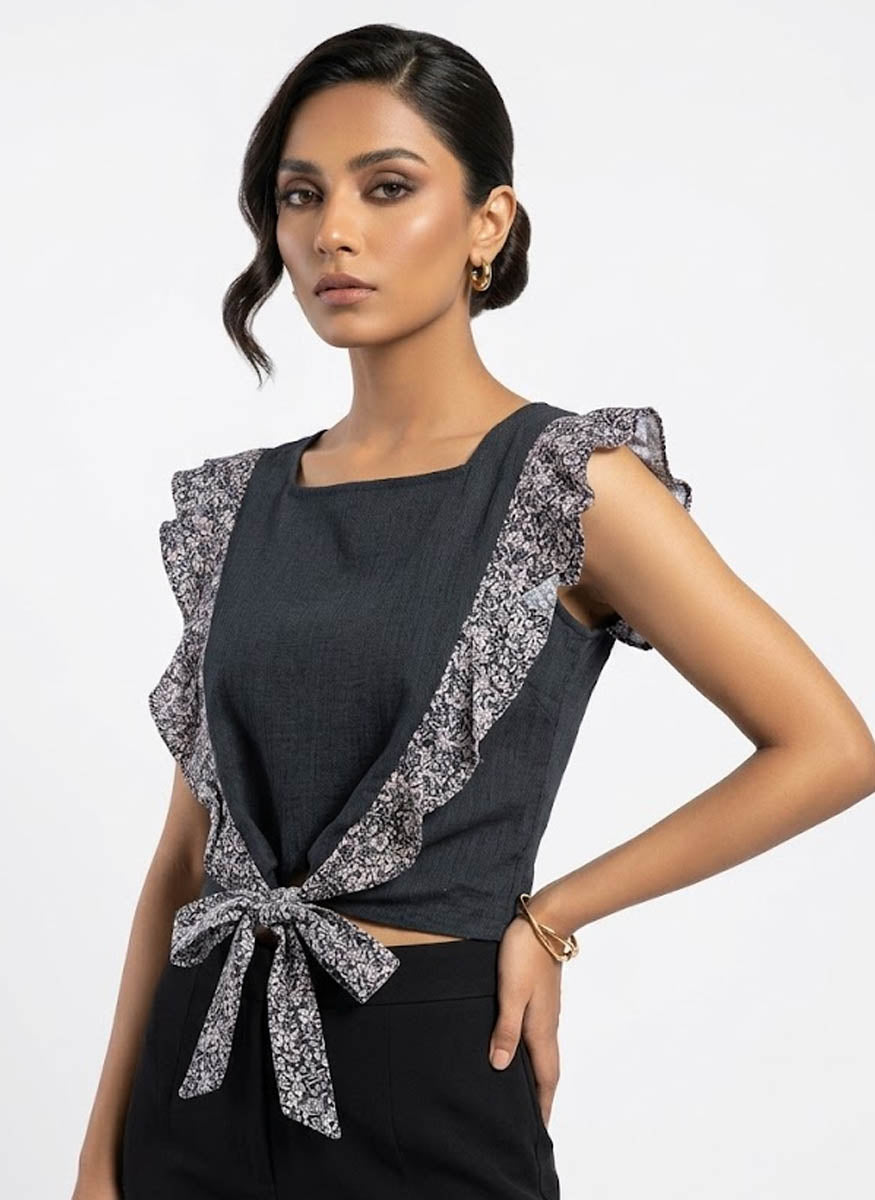 Imported women crop top cotton crop top No-138 Velnoor Store