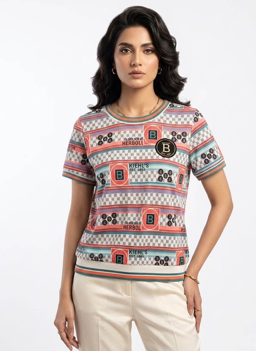 Imported women Tshirt jersey Tshirt No-1270 Velnoor Store